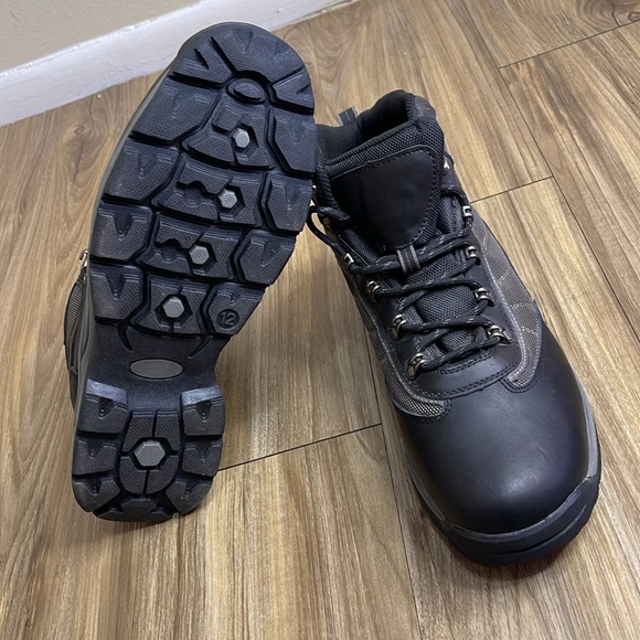 Goodfellow and Co Mens Marcel Black Hiking Water Resistant Work Boots - Picture 6 of 6